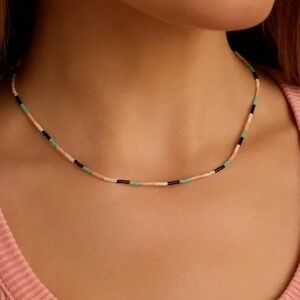 Gorjana Gigi Stripe Necklace In Palm Desert New